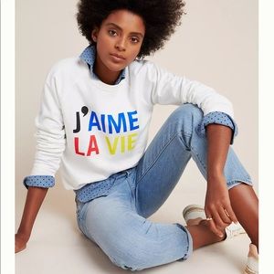 Anthropologie Clare V Sweatshirt